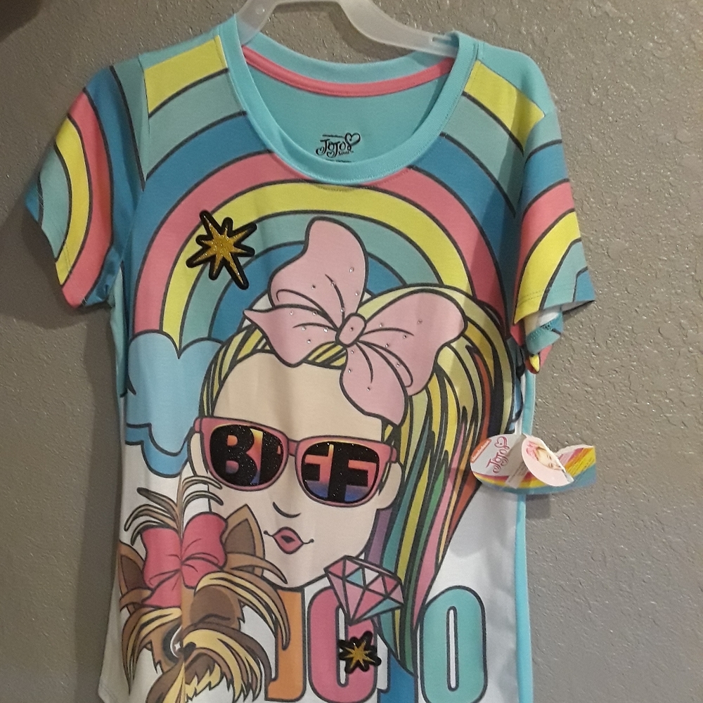 Girls Brand New Jojo Siwa & Fox T shirts